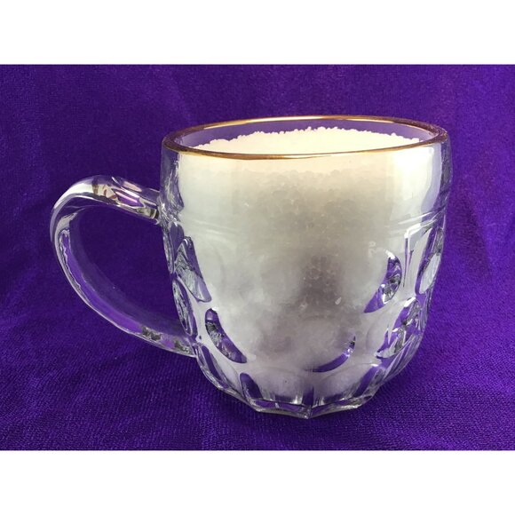 Coronation Mug Queen Elizabeth II June 2nd 1953 Glass Coronation Beer Mug - Picture 5 of 11